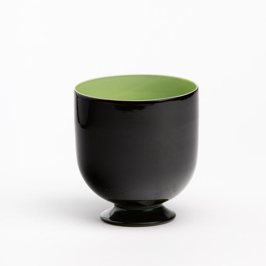 laguna b venice company murano glass bowl black green nadja romain