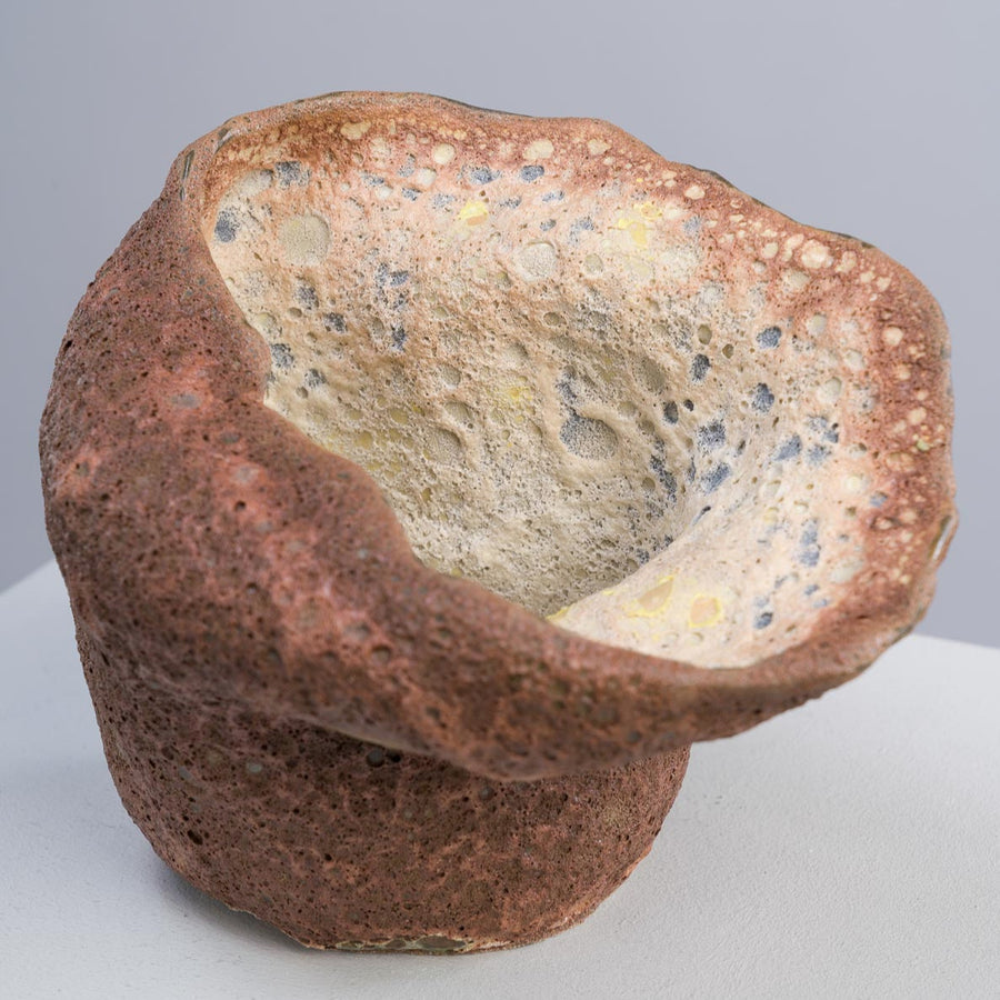 Emily Orta ceramic artist Crater Vase 