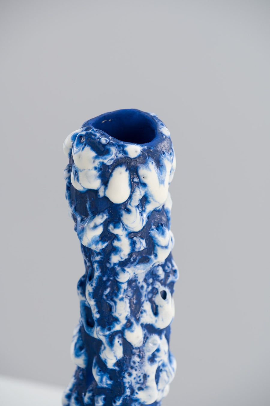 Emily Orta ceramic Artist Pacific Pillar Coral Candle Holder