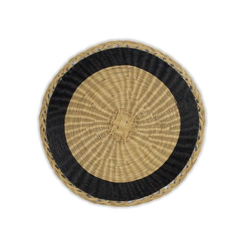 Mola Sasa wicker placemats traditional colombian art craft 