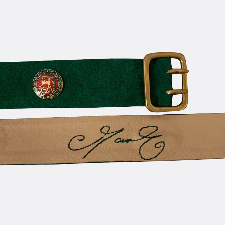 Marko Maysik fashion designer antique and vintage fabric ancient buckles Queen's belt maker emerald women belt