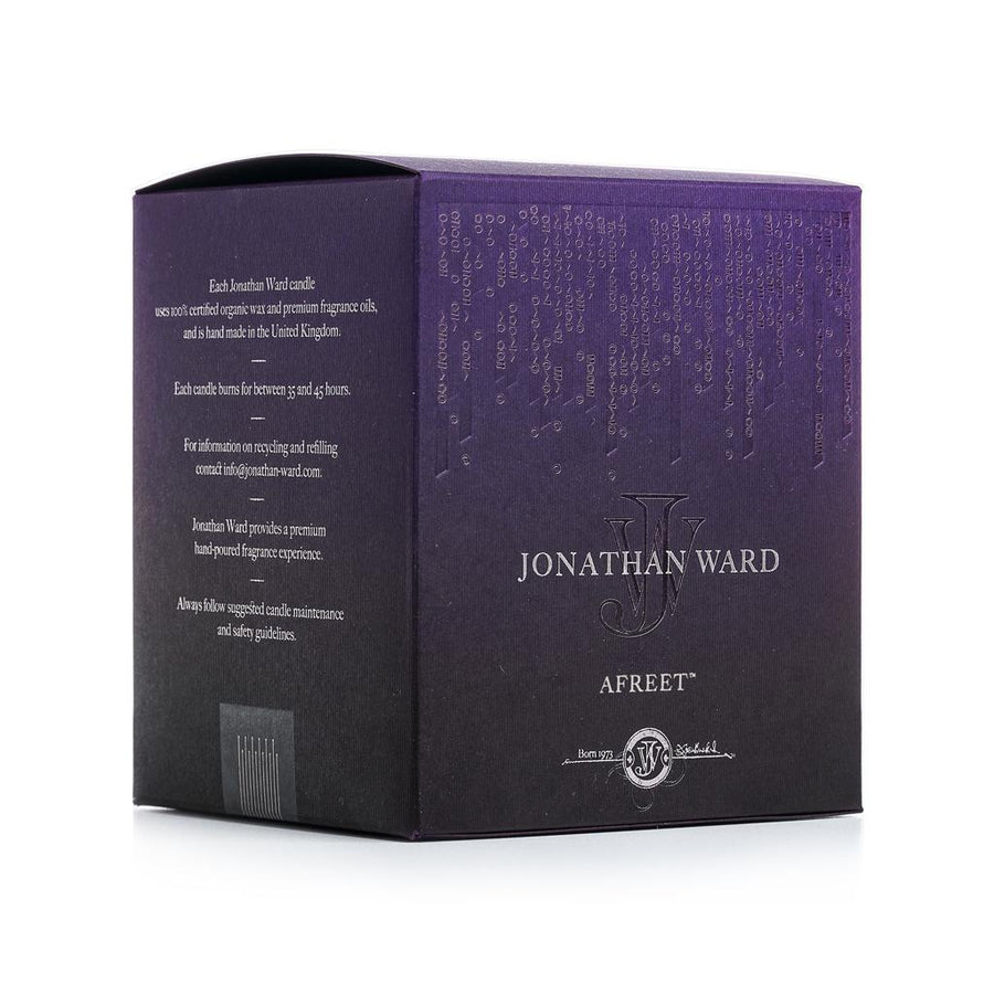 jonathan ward candles whisky tumblers high end home fragrance afreet precious smell